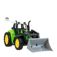 ProudNada Toys ของเล่นเด็กรถตักฝาครอบ(สีเขียว) FARM EXPLOITER NO.1206-2A