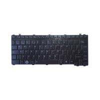 คีย์บอร์ด โตชิบา - Toshiba keyboard (ภาษาอังกฤษ, สีดำ, UK Enter) สำหรับรุ่น Satellite U400 U405 U500 U505 , Portege A600 M800 M801 M802 M808 M900 T130