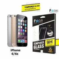 Focus ฟิล์มกระจกนิรภัย FULL FRAME TEMPERED GLASS for iPhone 6/6s เต็มจอ (สีดำ)