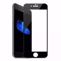 P-One ฟิล์มกระจกนิรภัย Tempered Glass Screen Protector for iPhone 8 Plus เต็มจอ (สีดำ)