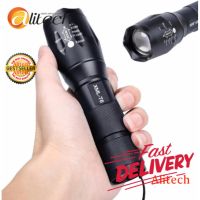 Alitech Alpha ไฟฉายความสว่างสูง LED CREE XML T6 5 โหมด Flashlight