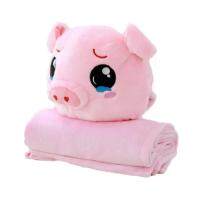 Getagift หมอน ผ้าห่ม หมูน้อย Little Piggy  - ลาย Cutie Vol 2