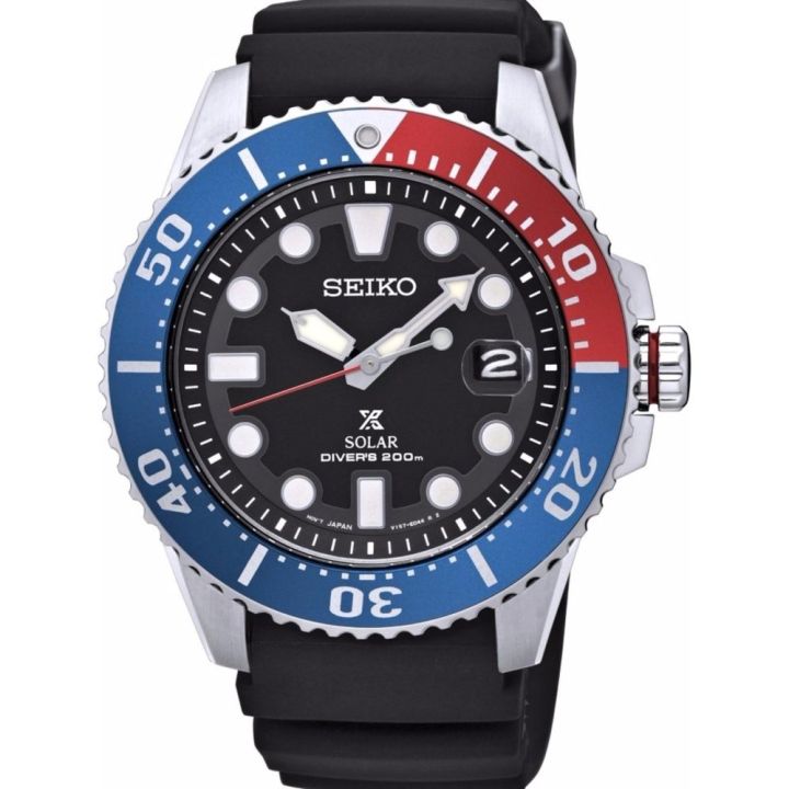 Seiko นาฬิกาผู้ชาย  Prospex Solar 200m Divers รุ่น SNE439P1