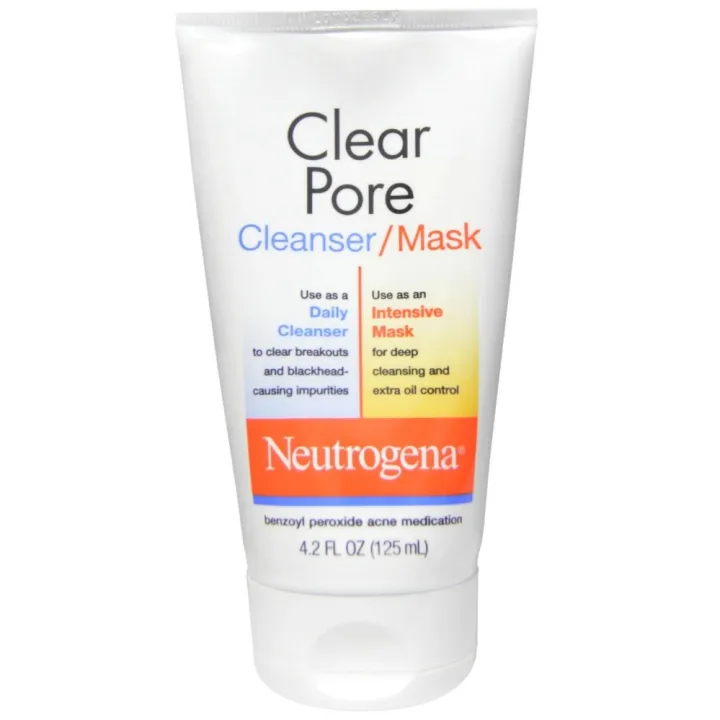 Neutrogena Clear Pore Cleanser Mask 4 2 Oz 125 Ml Th