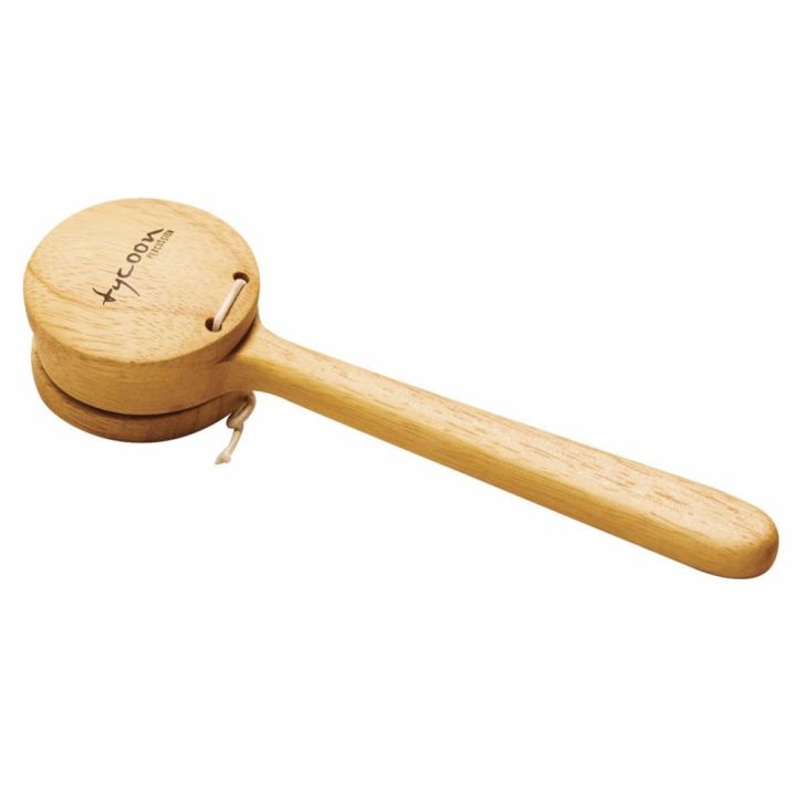 Tycoon Percussion Castanet แคสทาเน็ต แบบมีด้าม รุ่น TNH (Hand Held Wood Clapper)