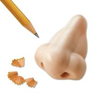 กบเหลาดินสอสไตล์โมเดิร์นรูปทรงจมูก Nose Pencil Sharpener