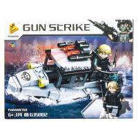 ProudNada Toys ของเล่นเด็กชุดตัวต่อเลโก้หน่วยรบพิเศษ PANLOS GUN STRIKE 114 PCS 635002