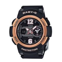 นาฬิกา รุ่น Casio Baby-Gนาฬิกาข้อมือผู้หญิง สีดำ สายเรซิ่น รุ่นBGA-210-1B จากร้าน MIN WATCH