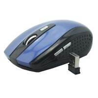 9FINAL G109 Wireless Mouse เมาส์ไร้สาย 10 Meters 2.4GHz USB 1000/1200/1600dpi Optical Mouse ( Blue)