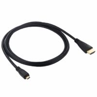 micro HDMI male To HDMI male Video Cable 1.5M Full HD 1080P