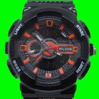 [ใหม่ ตรงปก ส่งไว] ** HOT SALES *** นาฬิกาข้อมือ SPORT DUAL TIME by ALIKE AK1383 หน้าจอ 2 ระบบ QUARTZ + DIGITAL สายยางซิลิโคน สวยเฉียบ ฟังค์ชั่นครบทุกการใช้งาน By D-FRIDAY