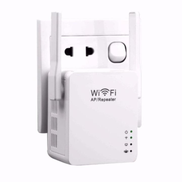 ใหม่ล่าสุดบี2018-ของแท้-มีรับประกัน-300mbps-wifi-repeater-อุปกรณ์ขยายสัญญาณไวไฟ-แบบมีสองเสา