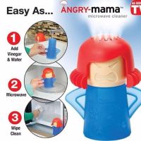 ตุ๊กตาทำความสะอาดเตาไมโครเวฟ Angry Mama หุ่นตุ๊กตา คุณแม่โกรธ พลังไอน้ำ ช่วยทำความสะอาด เตาไมโครเวฟ