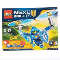 ProudNada Toys ของเล่นเด็กชุดตัวต่อเลโก้นักรบอัศวิน+ยาน JLB NEXO KNIGHTS NO.3D36-1