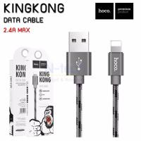 Hoco X2 Plus King Kong Data Cable 2.4A สายชาร์จแบบถัก สายชาร์จ Lightning สำหรับ iPhone5 ขึ้นไป