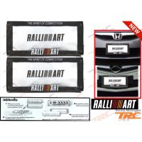 กรอบป้ายทะเบียน JP5 โลโก้ RALLIART