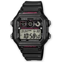 Casio นาฬิกาข้อมือผู้ชาย รุ่น AE-1300WH-1A2V (สีดำ)