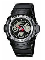 Casio นาฬิกาผู้ชาย รุ่น AW-590-1ADR (สีดำ)