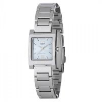 Casio นาฬิกาข้อมือ รุ่น LTP-1283D-2A - Silver/Light Blue