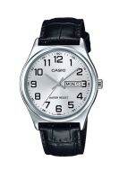 Casio นาฬิกาข้อมือผู้ชาย รุ่น MTP-V003L-7BUDF (Black/White)