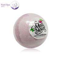 Mali House  MiniBath Bomb Ball บาธบอม สบู่แช่เท้า หรืออ่างขนาดเล็ก กลิ่นลาเวนเดอร์ Lavender,สีม่วง 60g