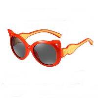 แว่นตากันแดดเลนส์โพลาไรส์สำหรับเด็ก child polarized sunglasses UV protection  (Orange)