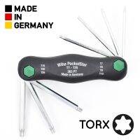 Wiha PocketStar ชุดประแจหัว TORX แบบพับตัวเล็ก 7ขนาด รุ่น 363 P7