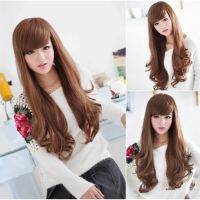 cala wigs เส้นไหมทนความร้อนสูงจากเกาหลีอย่างดี100% รหัสLHT-8 สีน้ำตาลทอง.