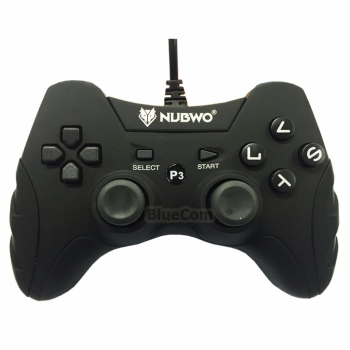 nubwo-จอยเล่นเกม-nj-35-สำหรับ-ps3-pc-สีดำ