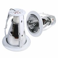 Downlight โคมไฟ ดาวไลท์ ดาวไลท์ฝังฝ้า E274 นิ้ว  รุ่น E27 A4002 - WH สีขาว 15 อัน