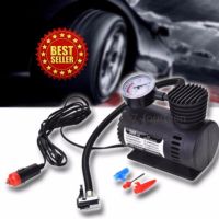 7-fifteen car เครื่องสูบลมยางแบบพกพา รุ่น Air pump 300PSI 12V(Black)