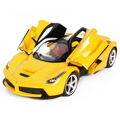 รถสปอร์ทบังคับวิทยุ เฟอร์รารี่ สโมเดลเกล 1:14 สีเหลือง Rastar RC Ferrari La Ferrari Model Scale 1:14 (Yellow)