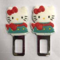 หัวเสียบเข็มขัดนิรภัยเพื่อตัดเสียงเตือน Hello Kitty ชุดกันหนาว