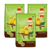 สมาร์ทฮาร์ท อาหารนกหงส์หยก สูตรเพิ่มวิตามินและแร่ธาตุ 1kg (3 ถุง) Smartheart Budgies Food Enhanced Vitamins &amp; Minerals 1kg (3 Units)