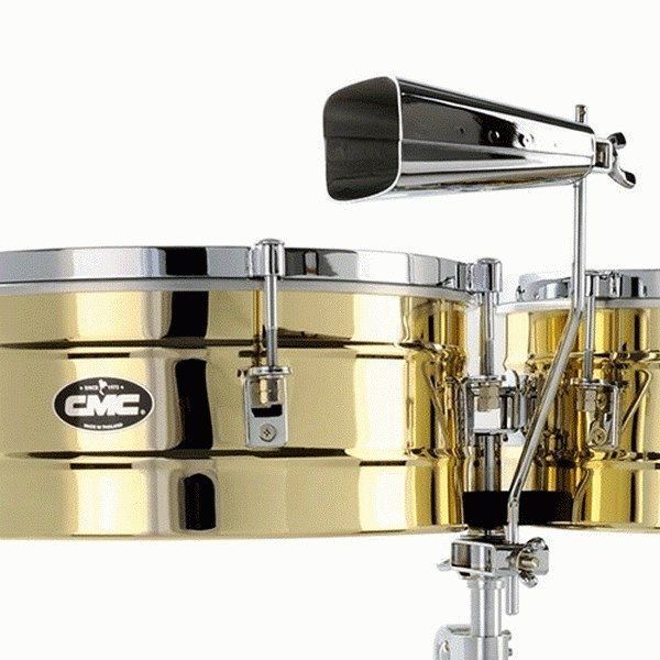 cmc-กลองทิมบาเล่-14-15-timbales-14-15-สี-brass-free-ขาตั้ง-คาวเบล-ไม้ตี