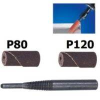 CRM4 6mm MANDREL FOR CARTRIDGE ROLL+No.1 3x19mm AL/OX STRAIGHT CARTRIDGE ROLL P80 &amp; P120