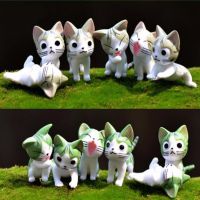 DIY ตุ๊กตาแมวตกแต่งสวนจิ๋ว ตุ๊กตาจิ๋ว (เซ็ต 6 ชิ้น)  CAT01-02