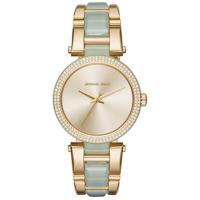 นาฬิกาข้อมือผู้หญิง Michael Kors Delray Pave Champagne Dial Ladies Watch MK4317