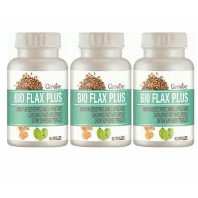 Giffarine Bio Flax Plus ไบโอ แฟลก พลัส อาหารเสริม สำหรับเพศหญิง (3 กระปุก)
