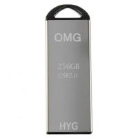 OMG Flash Drive 256Gb รุ่นHYH-2 USB 2.0 D220 High Speed – Silver