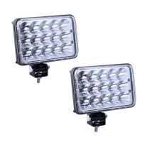 ยุค 2 ชิ้น 15 LEDs ไฟหน้ารถไฟหน้าหลอดไฟเปลี่ยน H4666/H4656 - นานาชาติ