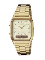 Casio นาฬิกาข้อมือ Standard รุ่น AQ230GA-9D (Gold)