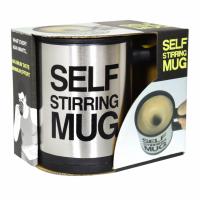 GALAXY แก้วชงเครื่องดื่มอัตโนมัติ SELF STIRRING MUG (สีดำ)