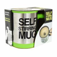 GALAXY แก้วชงเครื่องดื่มอัตโนมัติ SELF STIRRING MUG (สีเขียว)