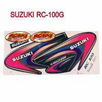 สติ๊กเกอร์ติดรถมอเตอร์ไซด์ สำหรับ SUZUKI RC-100G