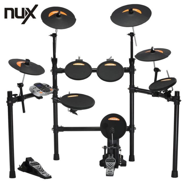 nux-กลองชุดไฟฟ้า-5-กลอง-4-แฉ-รุ่น-dm-4-electric-drum