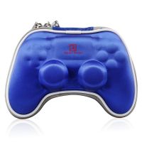 กระเป๋า PS4 Travel Carry Case Cover Protective Bag For Playstation 4 PS 4 Dualshock 4 Game Controller (Blue)