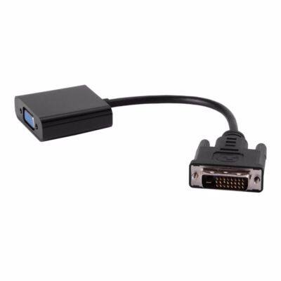 DVI 24 + 1 Pin Male to VGA 15 Pin Female Cable Adapter Converter