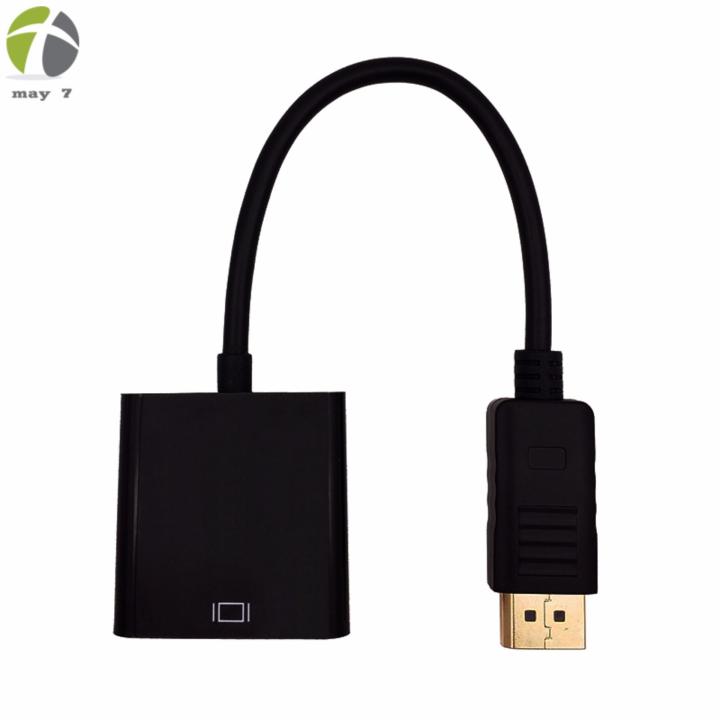 ใหม่ล่าสุด-ของแท้-มีรับประกันdisplay-port-dp-male-to-hdmi-female-converter-for-hdtv-black