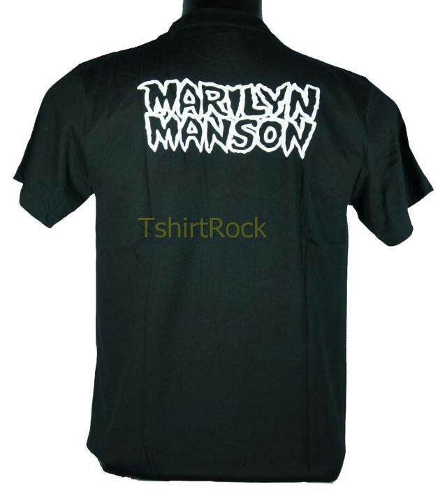 เสื้อวง-marilyn-manson-เสื้อยืดวงดนตรีร็อค-เสื้อร็อค-mms599-สินค้าในประเทศ